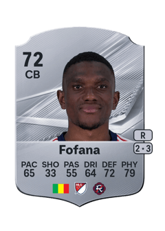 Carte de Mamadou Fofana
