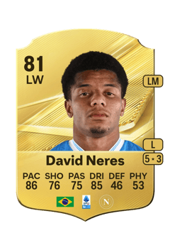 Carte de David Neres