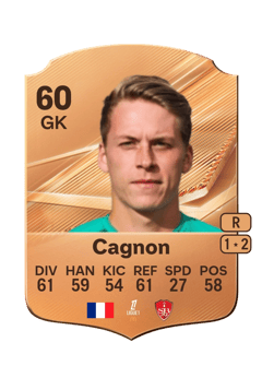 Carte de Romain Cagnon