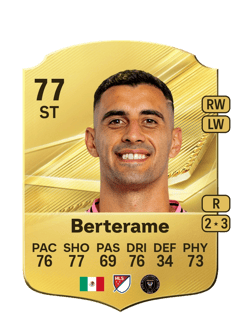 Carte de Germán Berterame