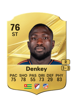 Carte de Kévin Denkey