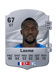 Carte de Bryan Lasme