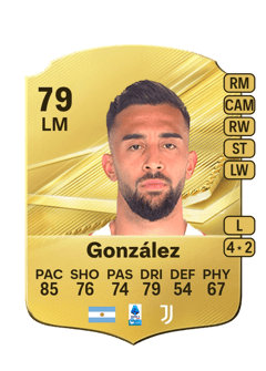 Carte de Nico González