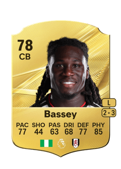 Carte de Calvin Bassey