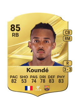 Carte de Jules Koundé