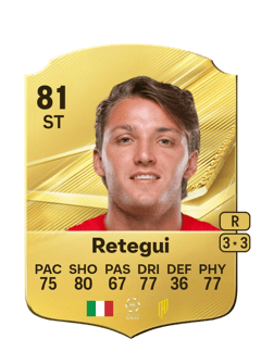 Carte de Mateo Retegui