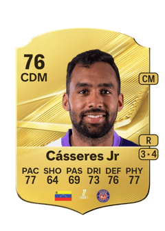 Carte de Cristian Cásseres Jr