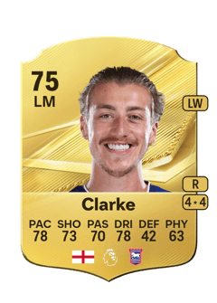 Carte de Jack Clarke