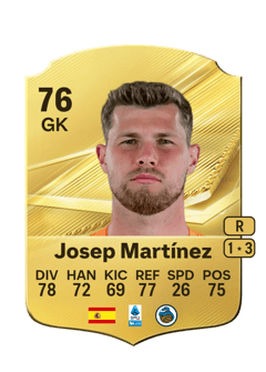 Carte de Josep Martínez
