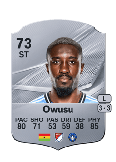 Carte de Prince Owusu
