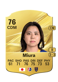 Carte de Narumi Miura