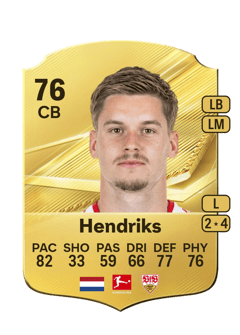 Carte de Ramon Hendriks