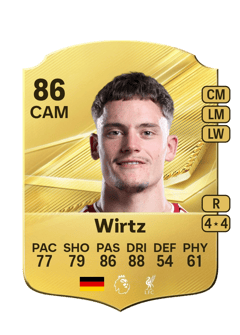 Carte de Florian Wirtz