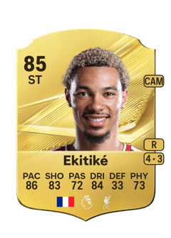 Carte de Hugo Ekitiké