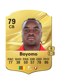 Carte de Enzo Boyomo
