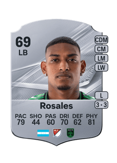 Carte de Joseph Rosales