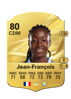 Carte de Oriane Jean-François
