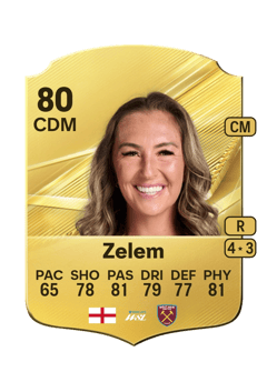 Carte de Katie Zelem