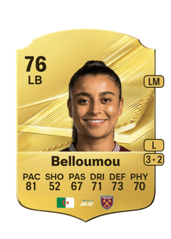 Carte de Inès Belloumou