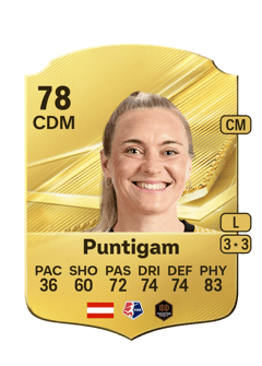 Carte de Sarah Puntigam
