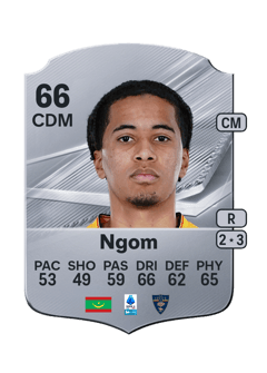 Carte de Oumar Ngom