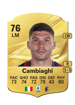Carte de Nicolò Cambiaghi