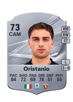 Carte de Gaetano Oristanio