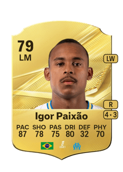 Carte de Igor Paixão