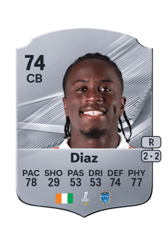 Carte de Junior Diaz
