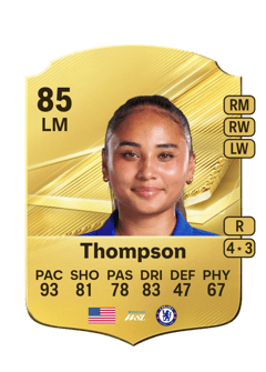 Carte de Alyssa Thompson