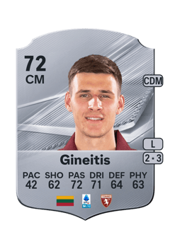Carte de Gvidas Gineitis