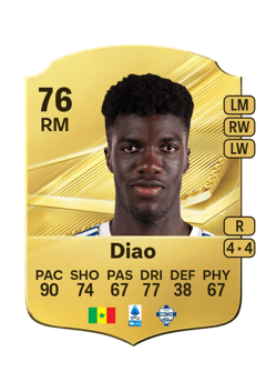 Carte de Assane Diao