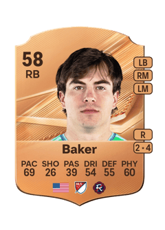 Carte de Cody Baker