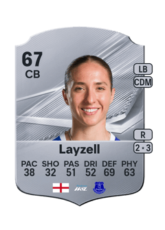 Carte de Naomi Layzell