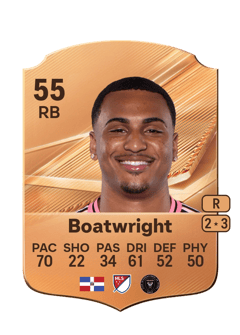 Carte de Israel Boatwright