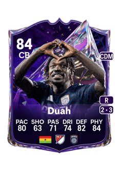 Carte de Manu Duah