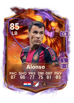 Carte de Junior Alonso