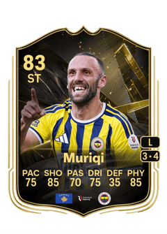 Carte de Vedat Muriqi
