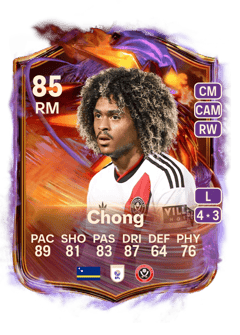 Carte de Tahith Chong
