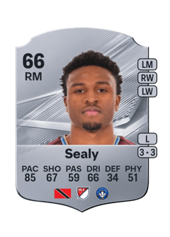 Carte de Dante Sealy