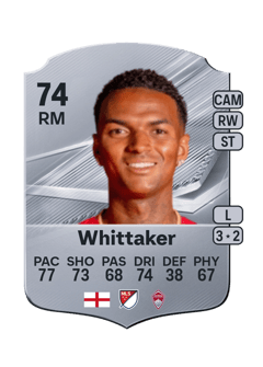 Carte de Morgan Whittaker