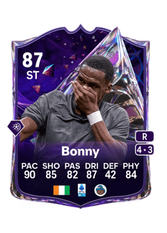Carte de Yoan Bonny