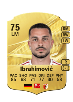 Carte de Arijon Ibrahimović