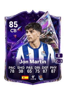 Carte de Jon Martín