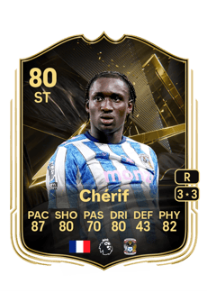 Carte de Sidiki Chérif