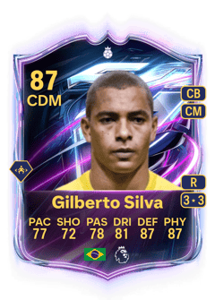 Carte de Gilberto Silva