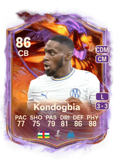 Carte de Geoffrey Kondogbia