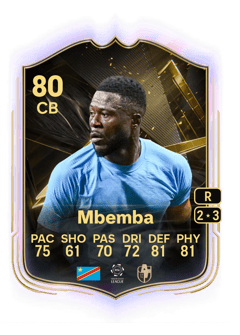 Carte de Chancel Mbemba