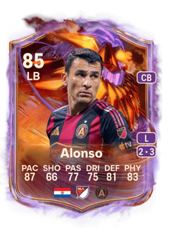 Carte de Junior Alonso