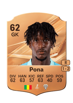 Carte de Oumar Pona